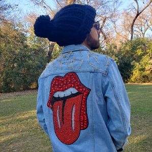 Jean jacket customized